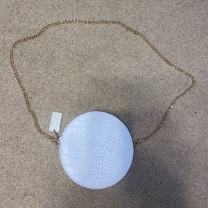 Women’s Shein White Snakeskin Purse